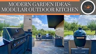 MODERN GARDEN IDEAS: MODULAR OUTDOOR KITCHEN