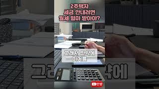 2주택자 주택임대소득세 #딴셈 #주택임대소득세 #주택임대사업자 #다주택자세금 #세금상담 #부동산전문세무사