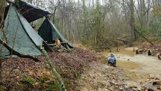 Camp Coyote in the Rain