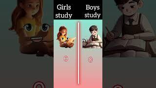 boys vs girls  #ytshorts #shortsfeed #viral #comparison