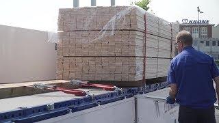 Did you know? This is how you load building materials flexible. | KRONE TV