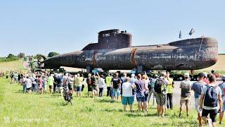 Spektakulärer Transport – U17 schlängelt sich durch enge Straßen ins Technikmuseum | Sony PXW Z90