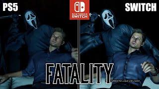 Ghostface FINISHER - Mortal Kombat 1 | Nintendo Switch vs PS5