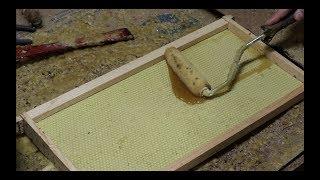 How to Apply Beeswax to Plastic Foundation