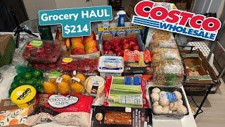 Costco Grocery HAUL $214 June 2024