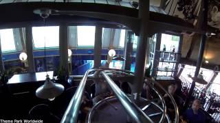 Food Loop Roller Coaster Restaurant POV - Europa Park