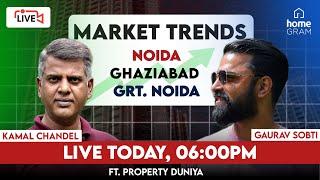 #61st Live | Real Estate Trends: Ghaziabad, Noida & Greater Noida Insights with @propertyduniya