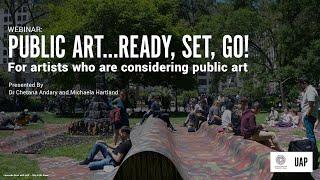 Public Art... Ready, Set, Go! For Artists who are considering public art