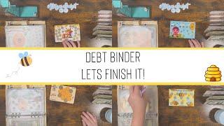 Let's Finish the Debt Binder! Savings Challenges | Cash Stuffing | Debt Free Journey Continues