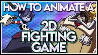 How 2D Fighter Games are Animated