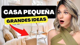 10 IDEAS PARA DECORAR TU CASA PEQUEÑA  Decoración Lujosa y Elegante