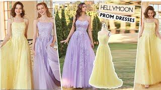 Hellymoon Elegant Lavender A-line Prom Dress