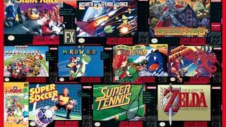 The Best 16-Bit Video Game System - Super Nintendo Entertainment System