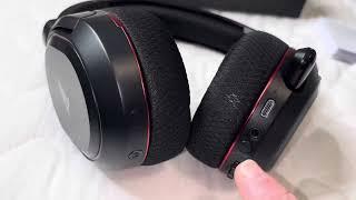 Wireless Gaming Headset Unboxing and Review    Multi Use Headphones w Microphone for Zoom Music Too