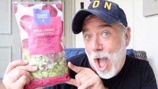 TRYING TABITHA BROWN'S STRAWBERRY BALSAMIC CHOPPED SALAD KIT!