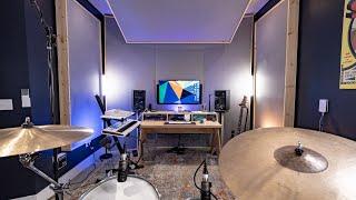 EPIC HOME STUDIO Setup in Garage | RJ Walker ( studio tour )