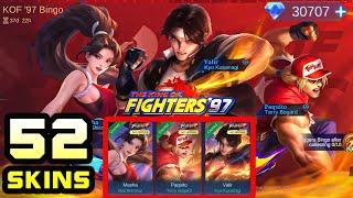 SPENT 23,175 DIAMONDS IN THE KOF '97 BINGO EVENT - GOT 52 SKINS