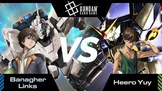 Gundam Card Game: Beta Match! Blue/White Unicorn VS Green/White Wing w/ @TheStrongestWizard