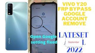 Vivo y20 frp bypass/Google account remove (open google settings fixed) without PC 2022