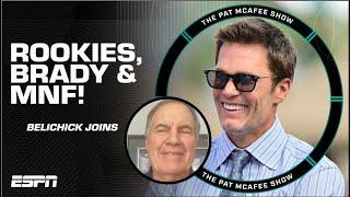 Bill Belichick talks ALL BUSINESS Tom Brady + critical of the Eagles?! | The Pat McAfee Show