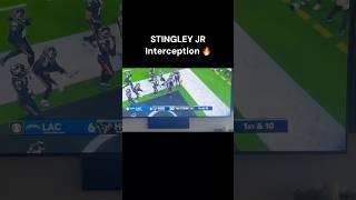 Houston Texans Derek Stingley Jr Interception | Texans | Week 19 NFL | NFL on ESPN #nfl #shorts