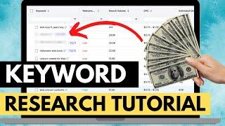 KDP Keyword Research Tutorial 2024 - SellerApp Full Walkthrough