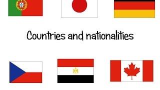 Countries and Nationalities