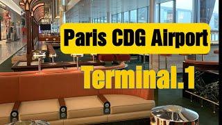 Paris CDG Airport Terminal.1