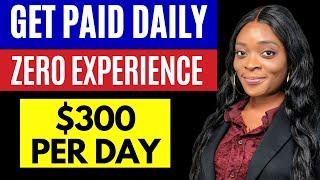 3 HIGH PAYING Remote Jobs! Earn $300/Day WITHOUT Experience