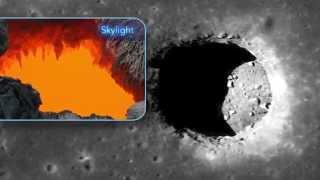 Deep Lunar Pits Are Exposed Moon Caves | Space Science Video