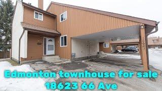 Edmonton Townhouse For Sale | 18623 66 Ave | Franklin Terrace | Conrad Bitangcol | Edmonton REALTORⓇ