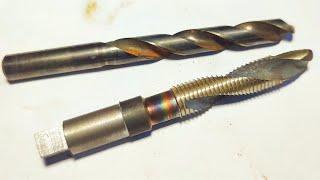 pay attention steel hardening techniques, making high quality TAPS from drill bits