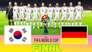 SOUTH KOREA vs GERMANY - Final FIFA World Cup 2026 | Full Match All Goals | Football Match