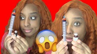 B12 SELF INJECTION AT HOME ( can’t believe I did it lol) #injection #howto #b12deficiency