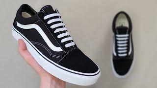 HOW TO BAR LACE VANS OLD SKOOLS 