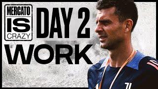 DAY 2: WORK ON & OFF THE FIELD | JUVENTUS MERCATO IS CRAZY