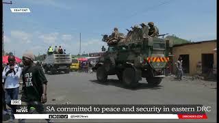 DRC | SA committed to peace and security in eastern DRC