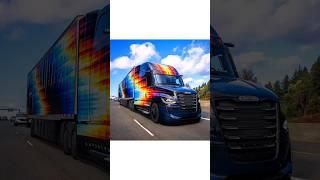 Daimler Truck unveils advanced Freightliner SuperTruck II  #short