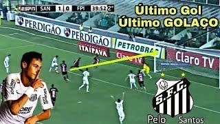 Último Gol De Neymar Pelo Santos Um GOLAÇO