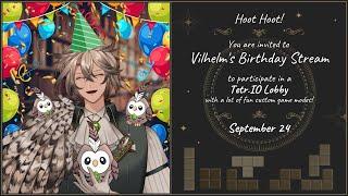 【BIRTHDAY CELEBRATION】Chatting, handcam and Tetris!【Vilhelm Vanderbos | globie】