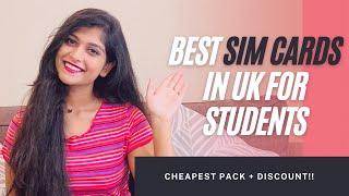 Best Sim Card in UK for Students? How to Choose? || Cheapest Pack!!