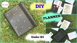 DIY Kikki K Inspired PLANNER Under $4 !! |Shreya Shrivastava