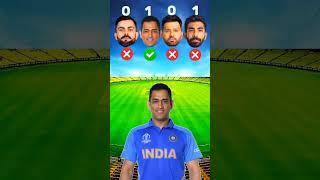 Virat vs Dhoni vs Rohit vs Bumrah Comparison #cricket #comparison #msdhoni  #viratkohli #rohitsharma