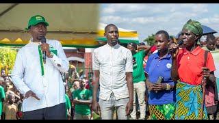 Gisagara-Ruhango: Bakiranye urugwiro Dr Frank Habineza bamuha ubutumwa || 28 June 2024