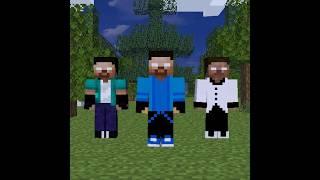 Herobrine brothers dance #shorts #minecraft #funny #herobrine #tiktok