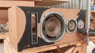 Restoration speaker system PIONEER S - 100 // Perfect recovery each stage