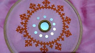 part-2 .Circle design for kutch work hand embroidery.