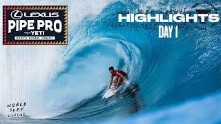 HIGHLIGHTS Day 1 // Lexus Pipe Pro presented by YETI 2024