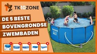 De 5 beste bovengrondse zwembaden om van de zomer te genieten