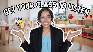 Classroom Attention Grabbers for Toddlers & Preschoolers | Classroom Management for Young Children